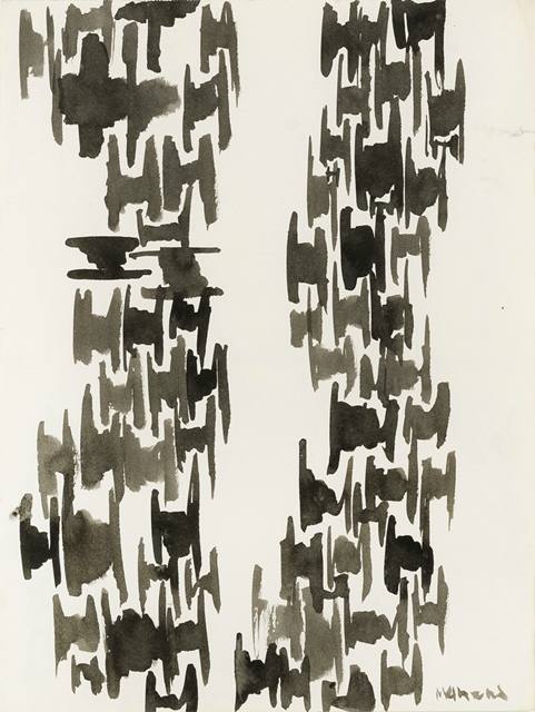 Ohne Titel by Markus Lüpertz, circa 1960