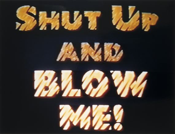 Shut Up by John Waters, 2001