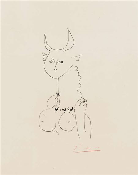 Pablo Picasso | Faune Musicien IV | MutualArt
