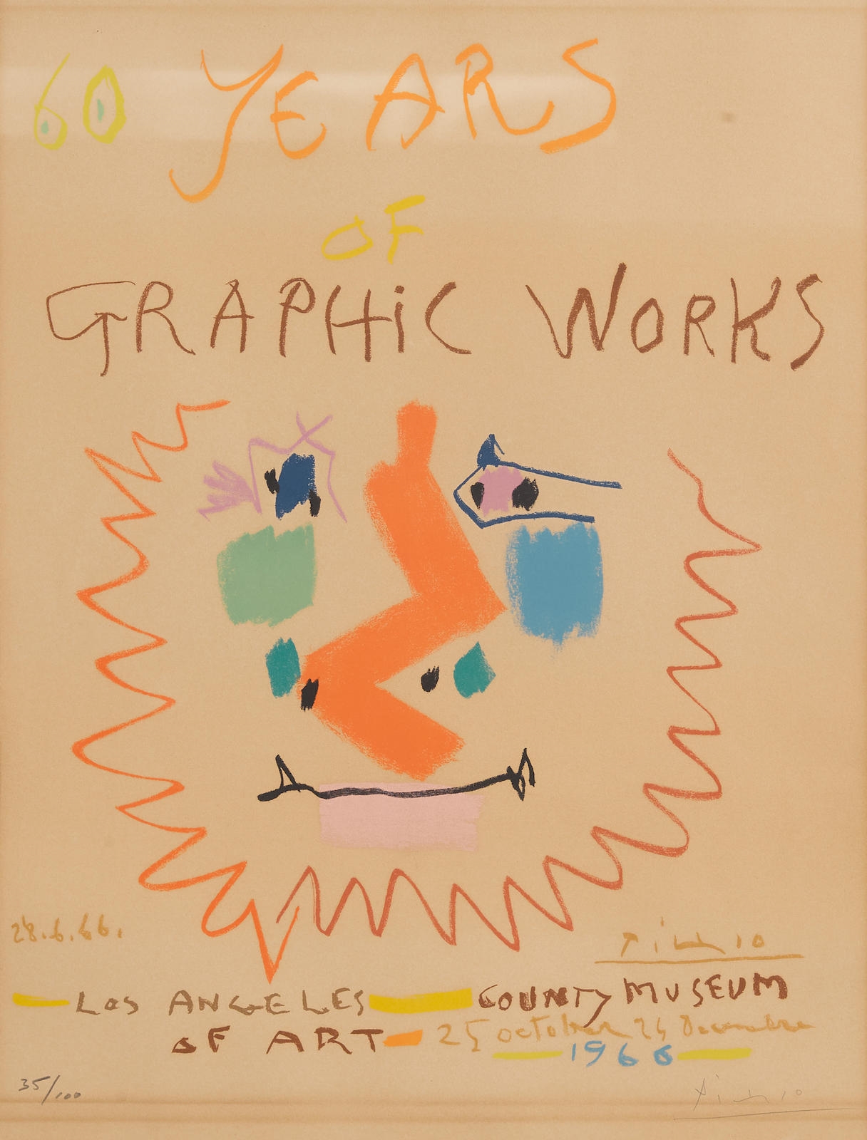 Pablo Picasso | 60 Years of Graphic Works (1966) | MutualArt