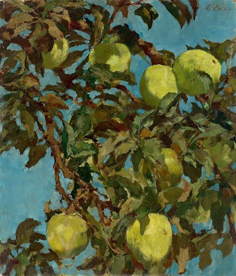 "Apfelbaum“ by Lotte Laserstein, Circa 1935