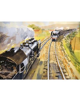 Locomotives - Emil Andre Schefer