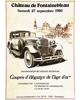 Coupe de L'Elégance de l'Âge D'Or Château de Fontainebleau Hispano Suiza - P. Dumont
