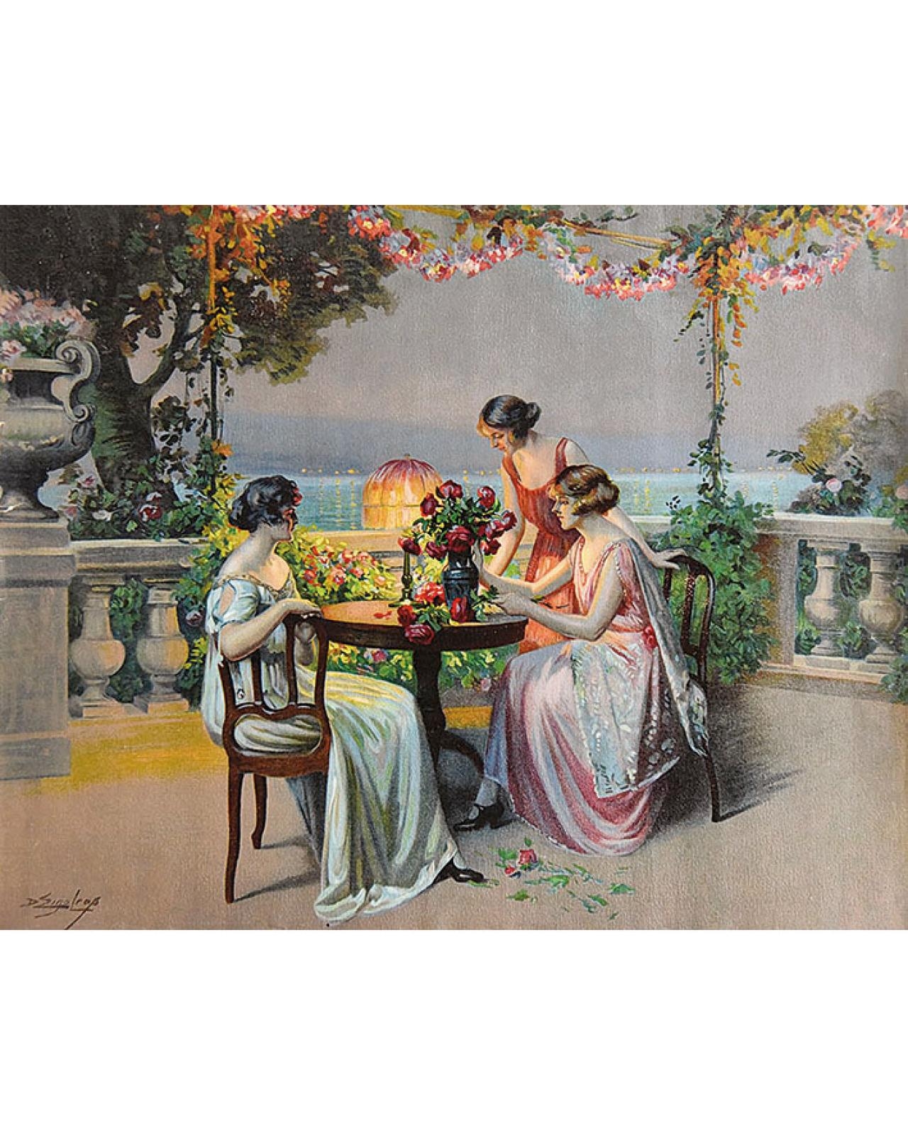 Le repos du modèle - Delphin Enjolras (1857-1945) - XIXe siècle - N.75280