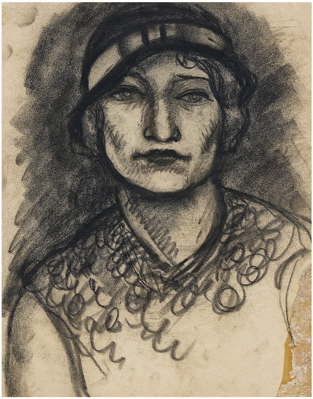 Amrita Sher-Gil | Portrait (Circa 1931) | MutualArt