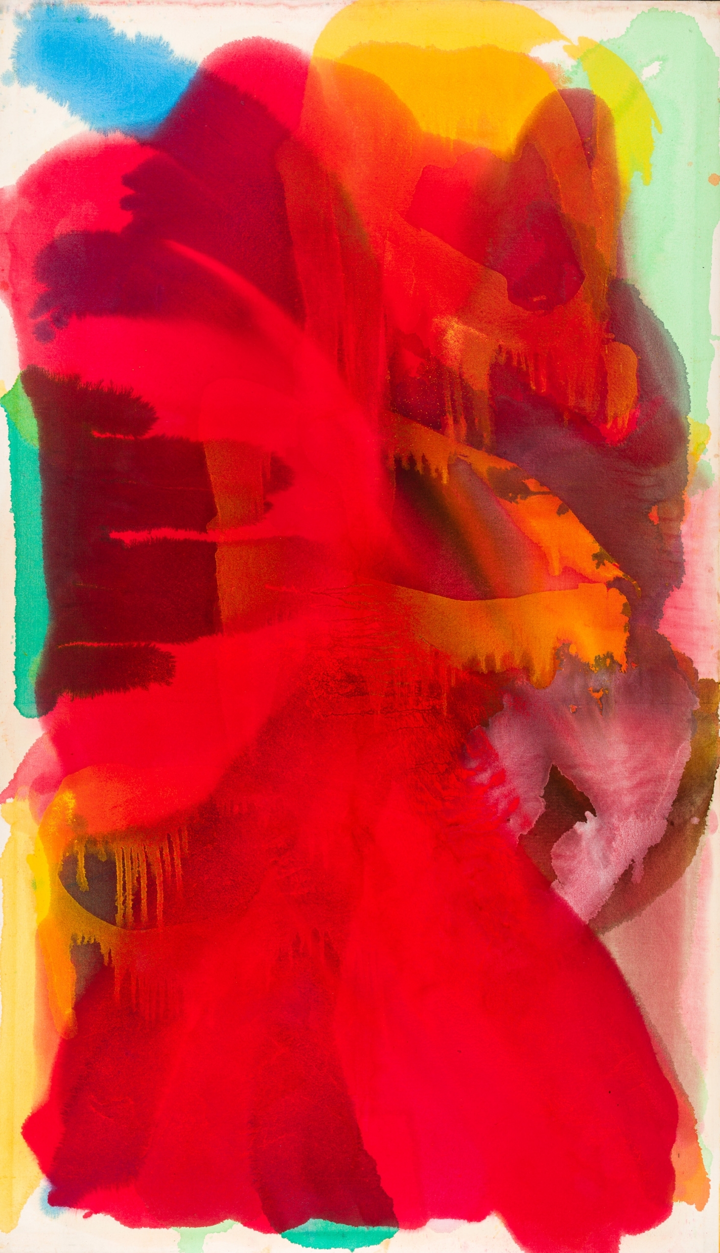 Artwork by Gottfried Mairwöger, Ohne Titel (aus der Sri Lanka Werkphase), Made of oil on canvas