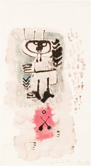 Ohne Titel by Oswald Oberhuber, 1950