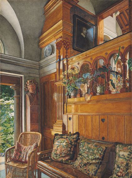 The Garden Studio by Anna Alma-Tadema, 1886-1887