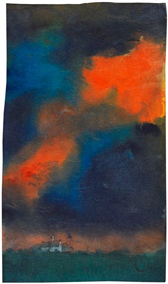 Marschlandschaft by Emil Nolde, circa 1935