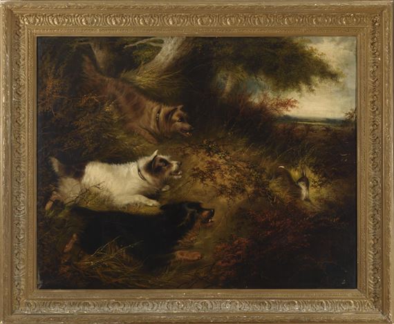 La cacería de la liebre by Edward Armfield