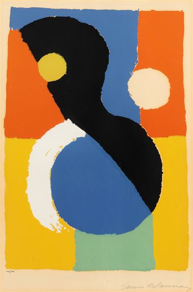 Untitled by Sonia Delaunay, 1953