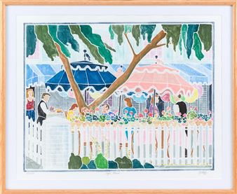 "Cafe Blasé ". - Connie Grace