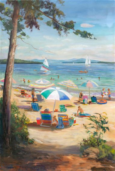 "Summer Idyll". - Celia Judge