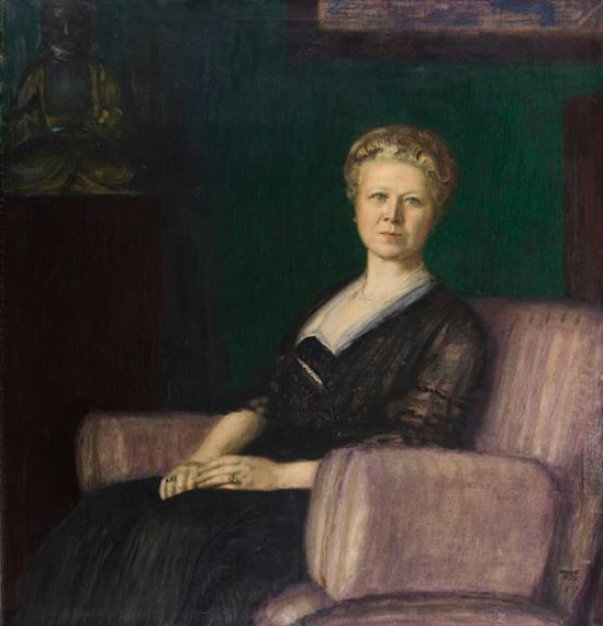 Porträt Luise Bestehorn by Franz von Stuck, 1917