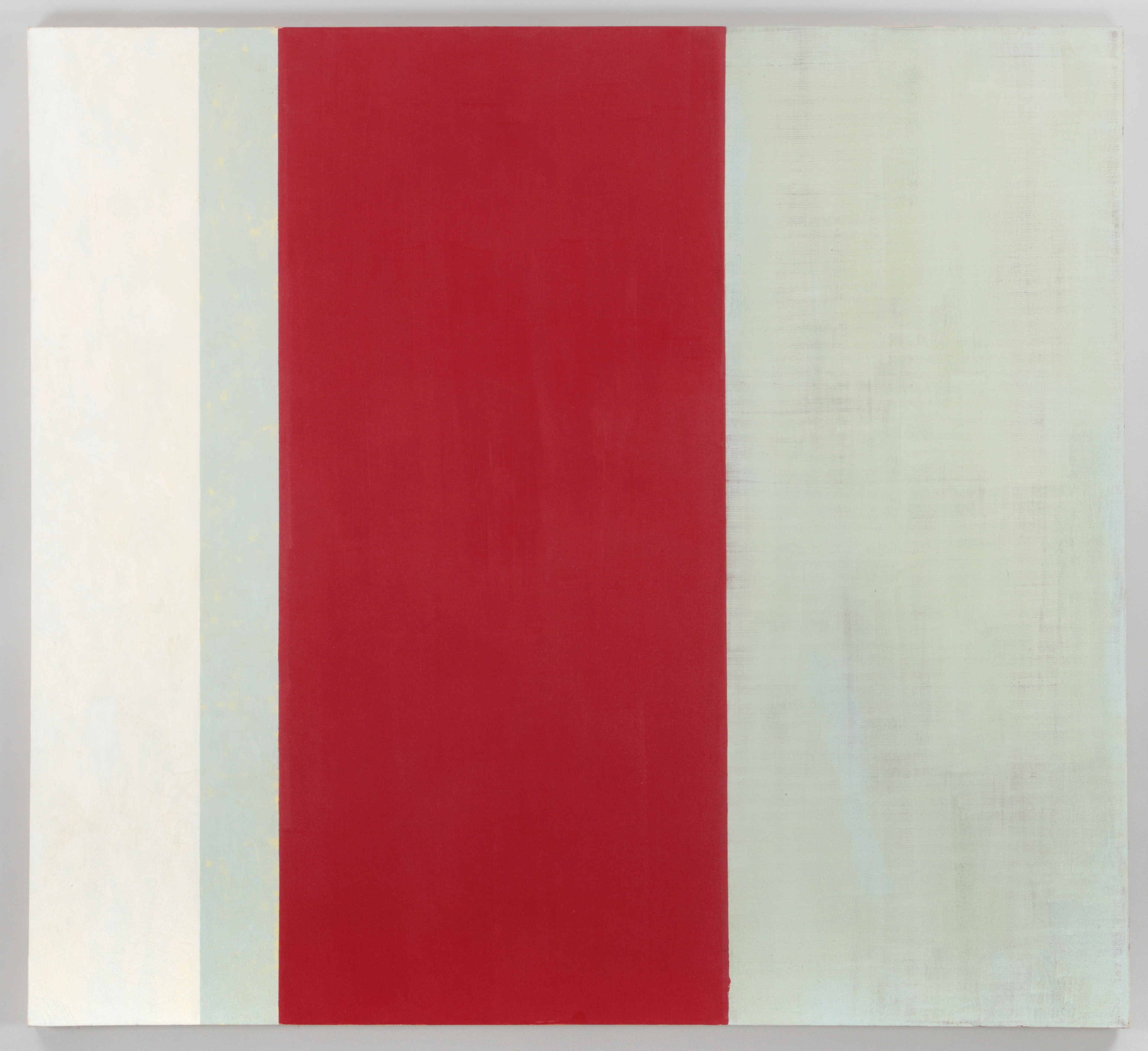 Artwork by Yuko Shiraishi, Red Bridge, Made of oil on canvas