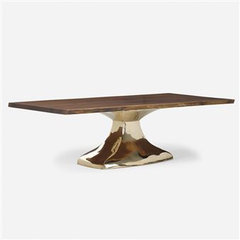 Bronze Lug dining table - Brian Cavanaugh