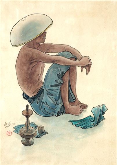 The Farmer by Lee Man Fong