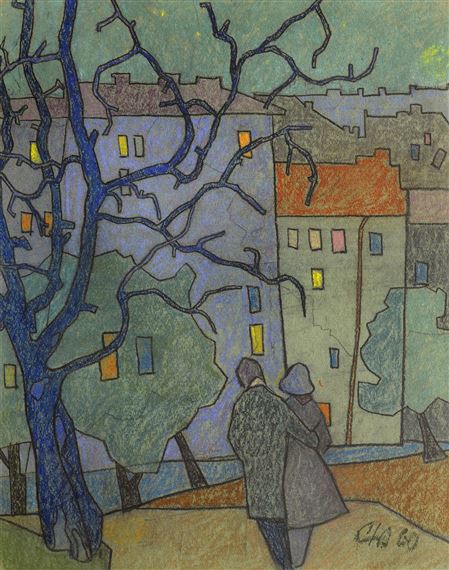 Two in the City by Yuri  Skandakov, 1960