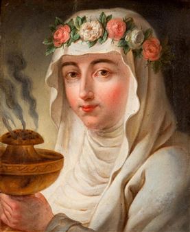 Portrait d'une vestale - Dominique Lefevre Desforges