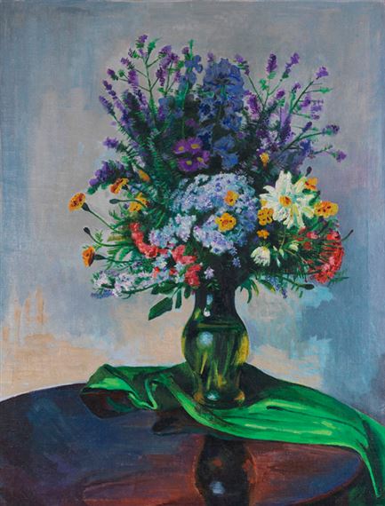 Blumenstrauss by Max Pechstein, 1927