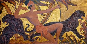 Archère aux panthères - E. L. Borne