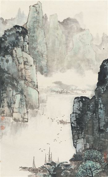 Chen Yu Pu | 庚申秋，玉圃 (1980) | MutualArt