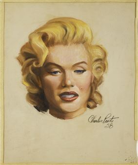 portraits of Marilyn Monroe - Charles Presto