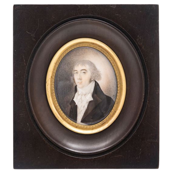 Retrato de Caballero by Joseph Nicolaus Peroux, 1796