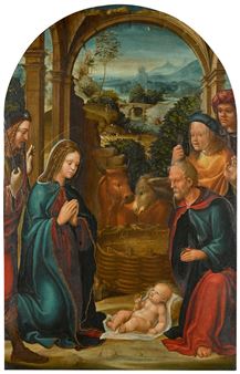 THE NATIVITY - Pedro de Aponte