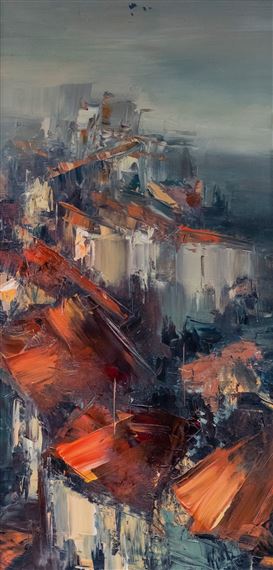 "Fantastic Town" by Georgeta Grabovschi