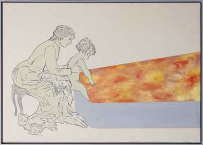 Untitled (Battesimo del colore) by Renato Mambor, 2006