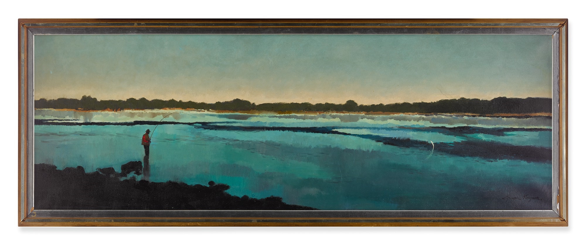 Artwork by Gerson Keyser, CROWN WATER POOL, Made of oil on canvas
