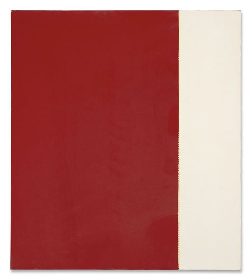 Red and White by Yuko Shiraishi, 1992, Painted in 1992