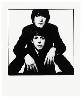 John Lennon and Paul McCartney - David Bailey