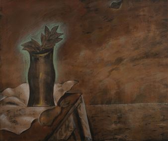 Untitled (Still life with pear) - Alexander Prostakov