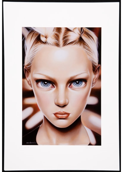 Artwork by Sas Christian, Hacker, Made of Giclee print in colors on paper