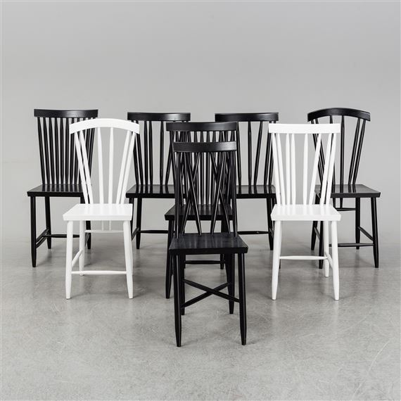 eight 'Family Chairs' - Lina Nordqvist