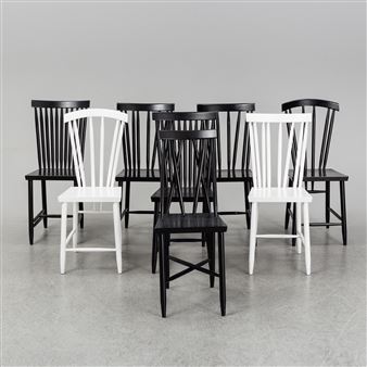 eight 'Family Chairs' - Lina Nordqvist
