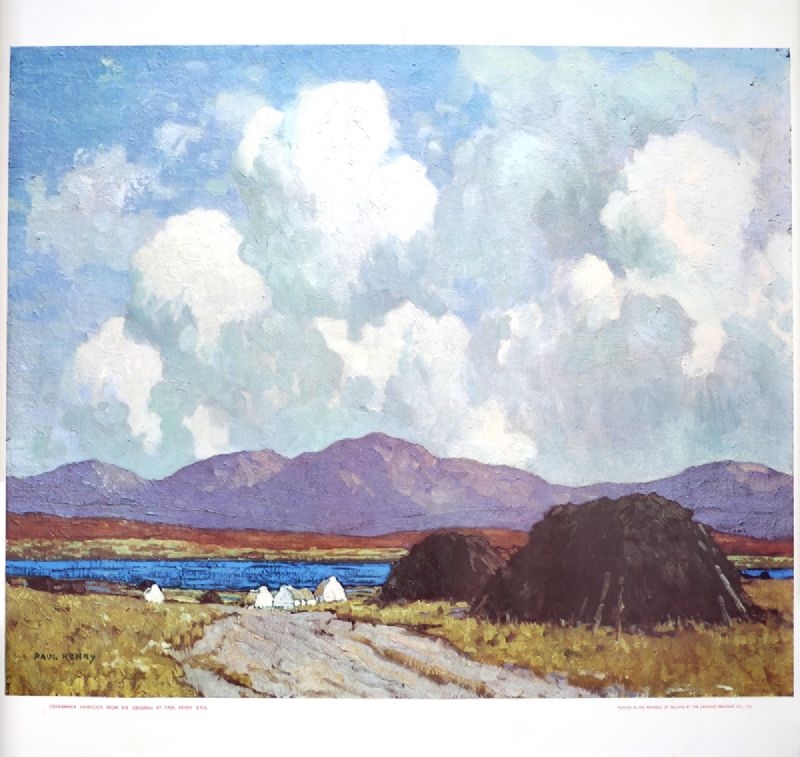 Paul Henry Poster for Bord Failte MutualArt