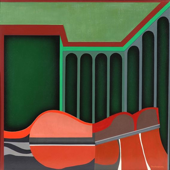 Derelitta II by Alexej Iljitsch Baschlakow, 1971