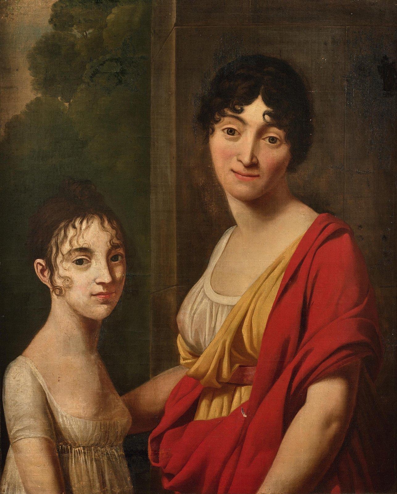 French School, 18th Century Portrait of Germaine Faipoult de