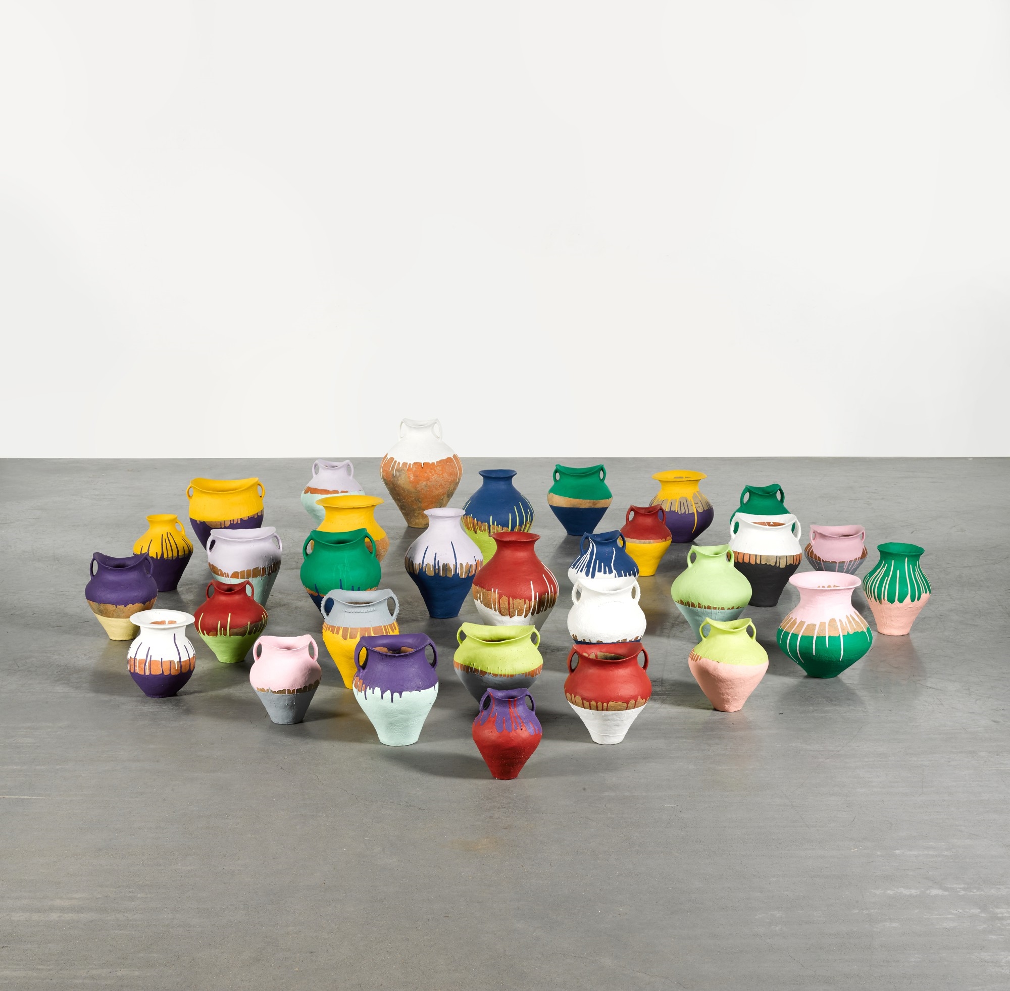 Ai Weiwei COLOURED VASES MutualArt