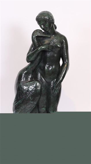 LEDA ET LE CYGNE by Auguste Guenot