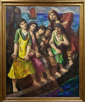 Fishermen - Bonifacio Lázaro Lozano