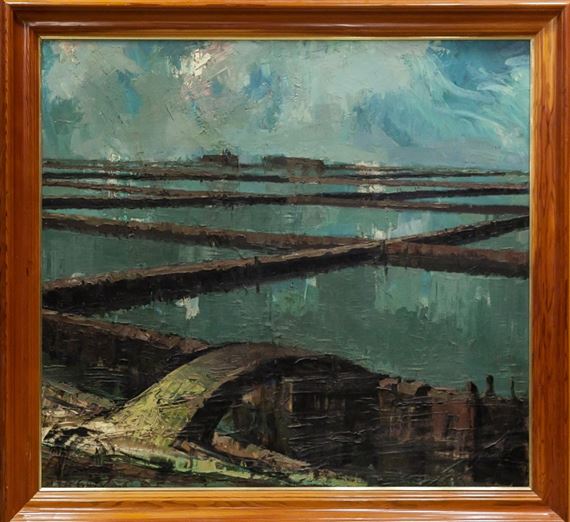 The Old Salines by José Pérez Gil, 1966