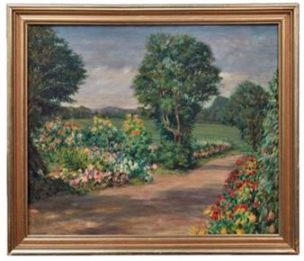 Garten am Starnberger See - Hermann Ebers