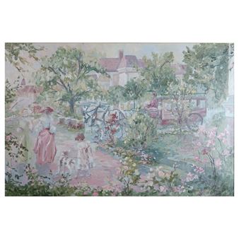 Girls and Carriage - Barbara Hess Pugsley