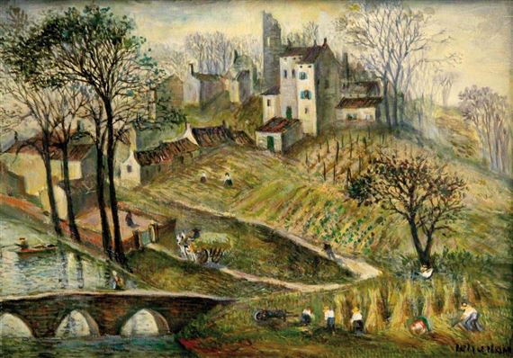 Landscape by Jean Raffy le Persan