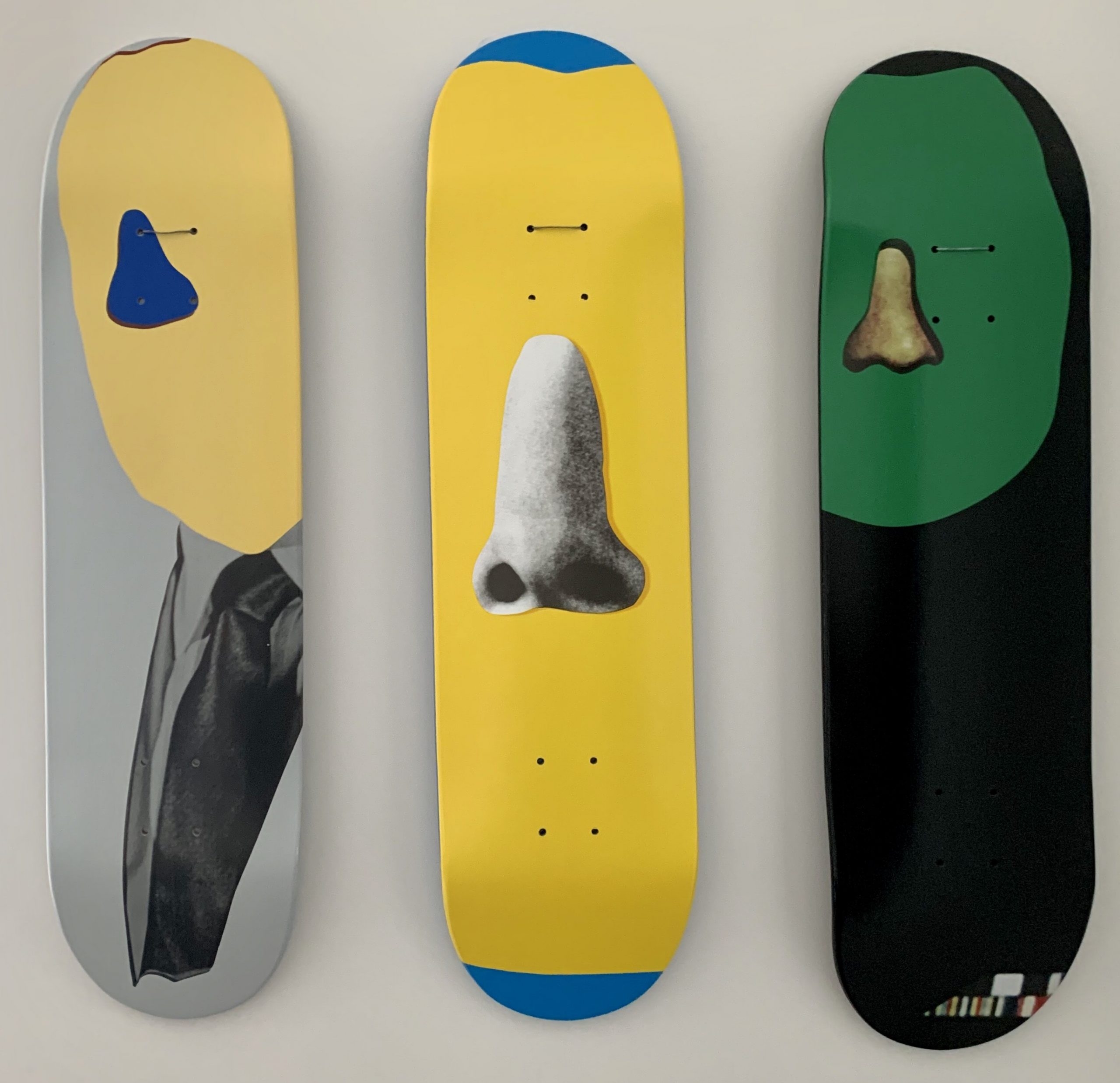 Gilbert & George Supreme Skateboard Decks - Set of 3