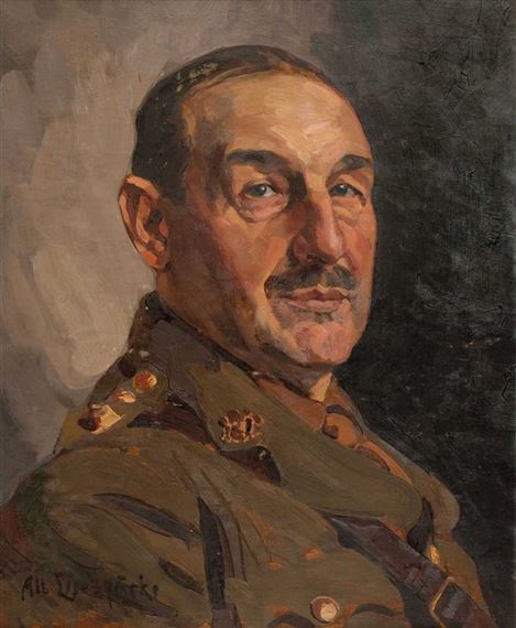 Portrait of an Officer by Albert Lipczinski, circa 1915
